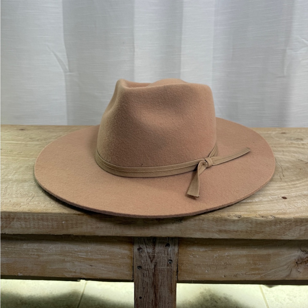 Lack of Color Zulu Tan Brown Wool Wide Brim Hat Festival Outfit | Size 55CM / S - Picture 8 of 15